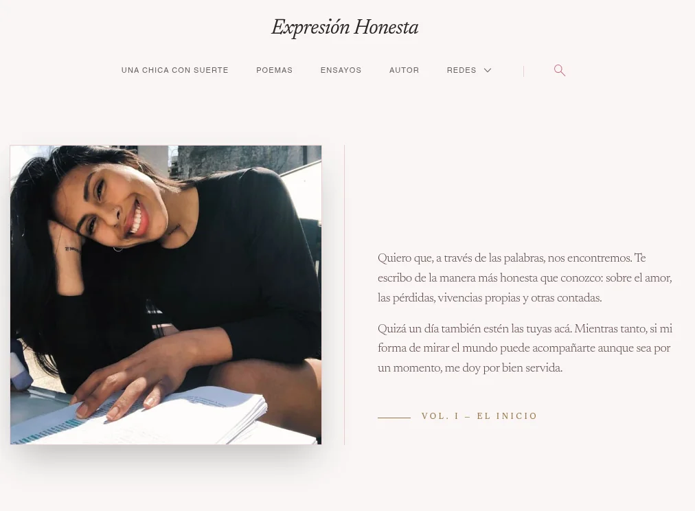 Screenshot de Expresión Honesta